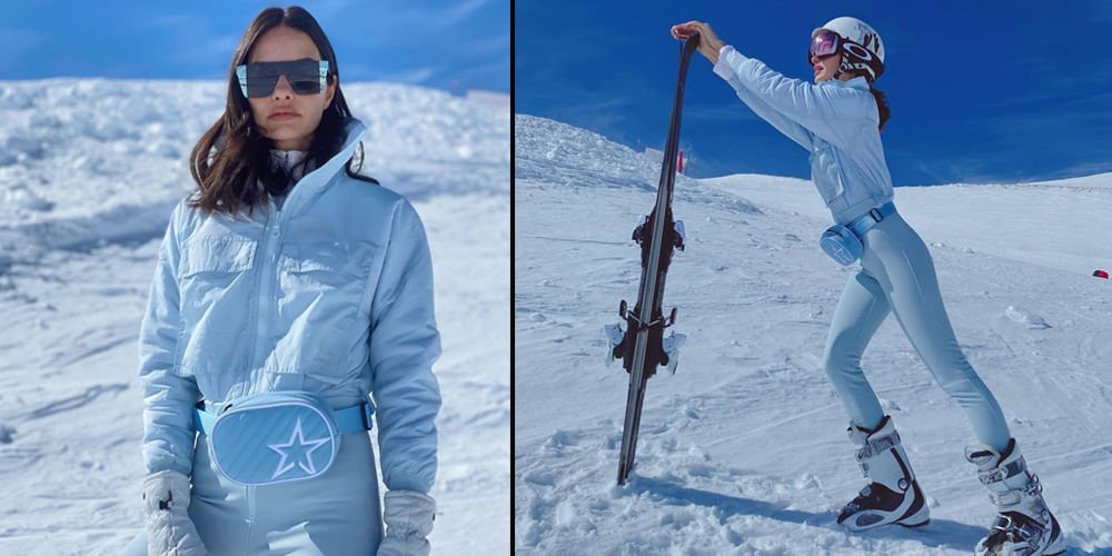 Özilhan'ın kayak kaçamağı...