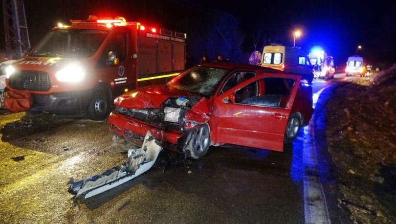 Mersin'de feci kaza! 2'si ağır 5 yaralı