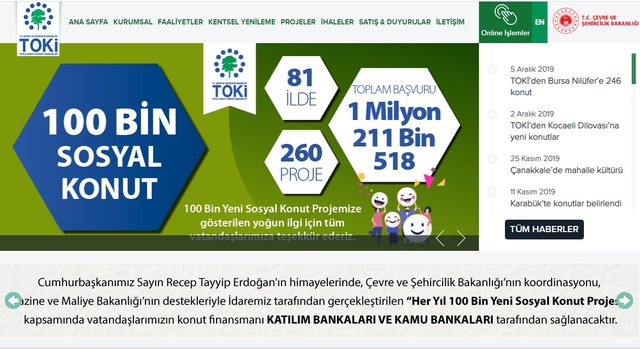 TOKİ kura sonuçları açıklanıyor! 2020 TOKİ İzmir kura çekilişi sonuçları sorgulama ekranı