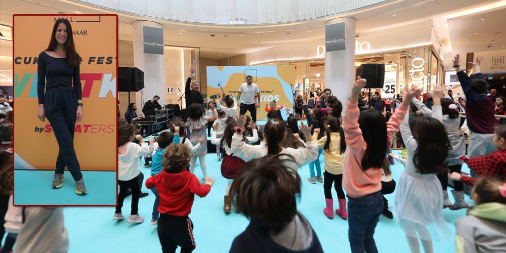 Çocuklara spor festivali...