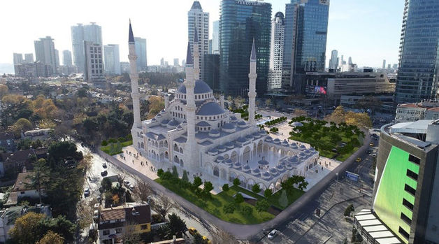 Süleymaniye Camii'ne benzeyecek.