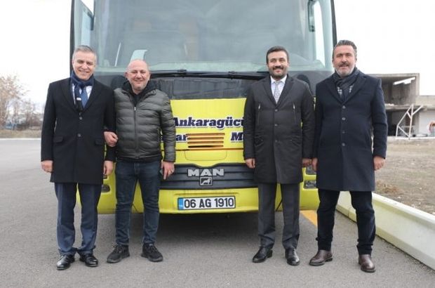 Eski yöneticiden Ankaragücü'ne otobüs desteği