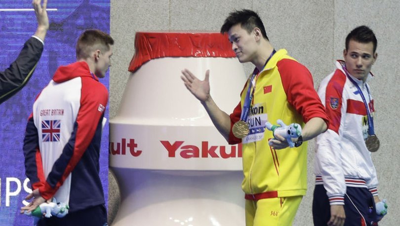 Olimpiyat şampiyonu yüzücü Yang'a 8 yıl men cezası