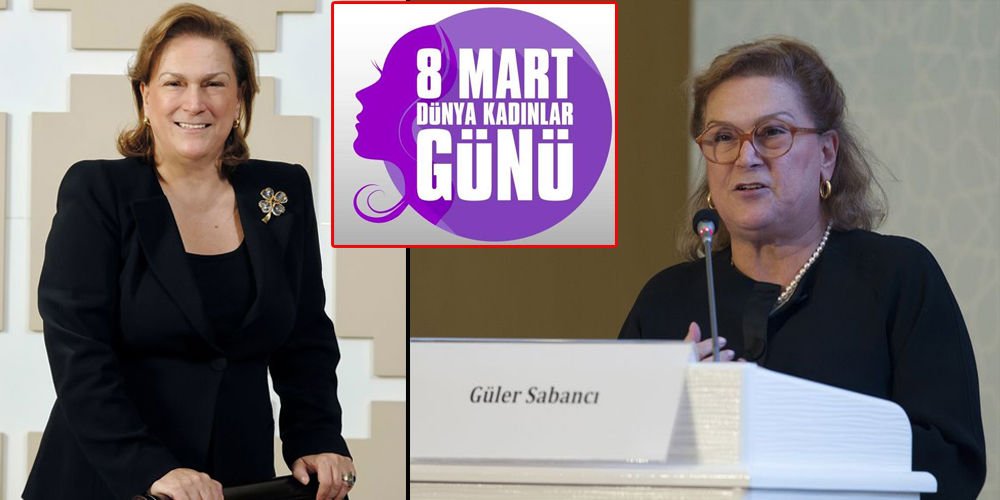 Sabancı, "Erkek işi, kadın işi yok"