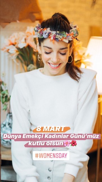 Ünlü isimlerden '8 Mart Dünya Kadınlar Günü' paylaşımları - Magazin haberleri