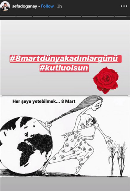 Ünlü isimlerden '8 Mart Dünya Kadınlar Günü' paylaşımları - Magazin haberleri