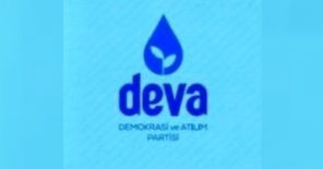 Partinin logosunun su damlası içinde fidan olduğu öne sürüldü.