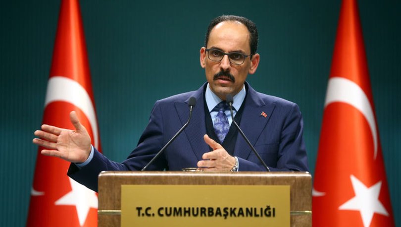 Cumhurbaşkanı Sözcüsü Kalın: Adım atma sırası Avrupa Birliği'nde