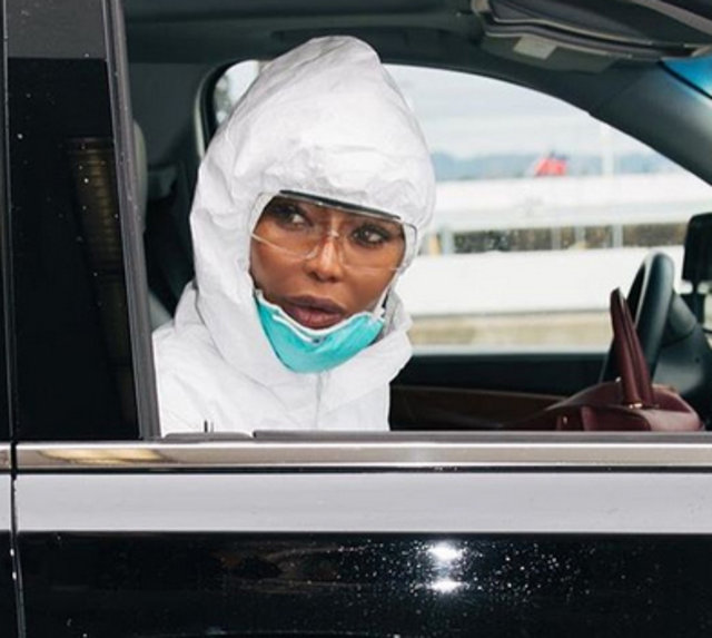 Naomi Campbell'in koronavir�s �nlemi