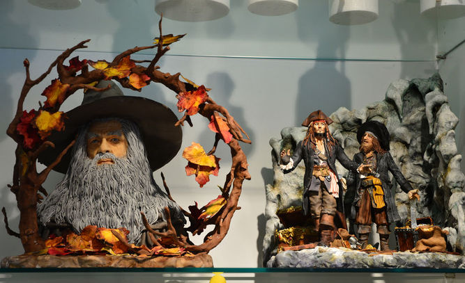 'Heykel' de�il pasta yap�yorlar