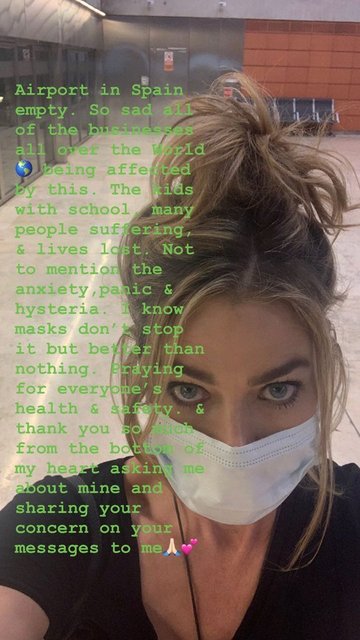 Denise Richards'den koronavirüs (corona virüsü) paylaşımı - Magazin haberleri