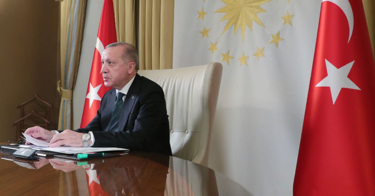 SON DAKİKA! Cumhurbaşkanı Erdoğan; Macron, Merkel ve Johnson'la görüştü