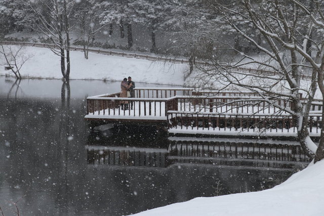 G�lc�k'e baharda kar ya�d�!