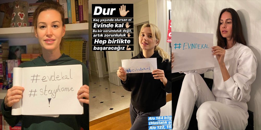 Sosyeteden Evinde Kal çağrısı