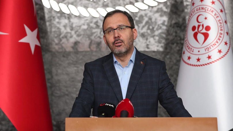 Gençlik ve Spor Bakanı Kasapoğlu: Sağlığımız için evlerimizde kalalım