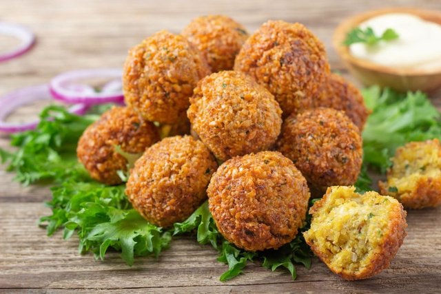 Falafel: Nohut Köftesi