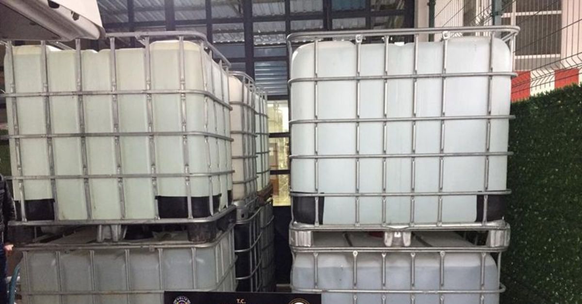 6 kişi gözaltına alındı! Tam 12.4 ton!