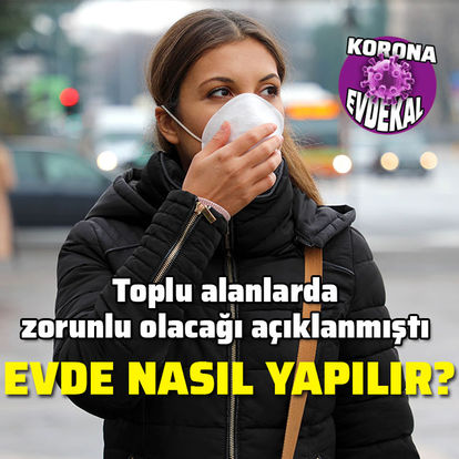 evde maske nasil yapilir evde maske
