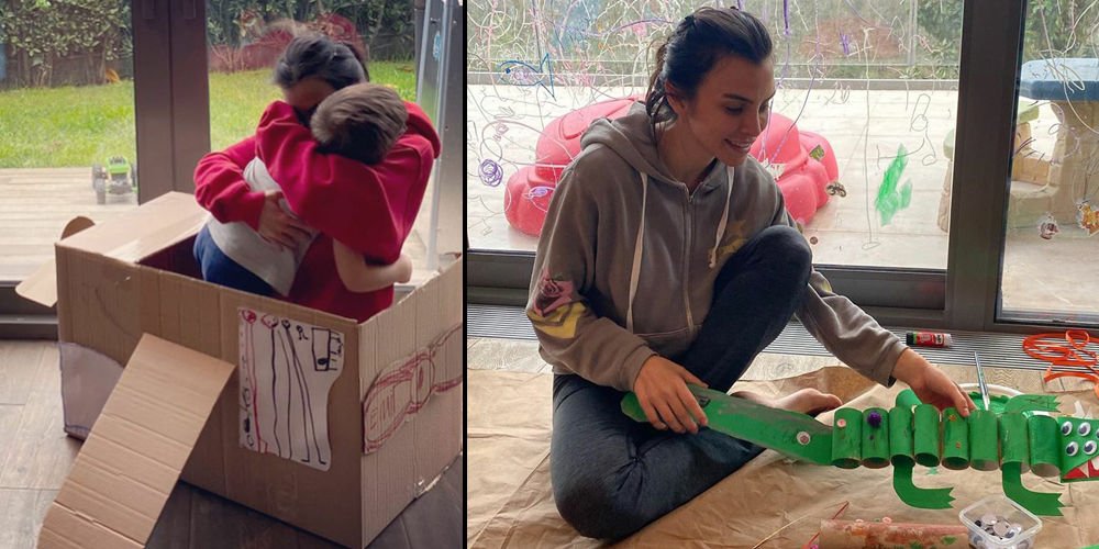 Çocuklarla karantinada olmak...