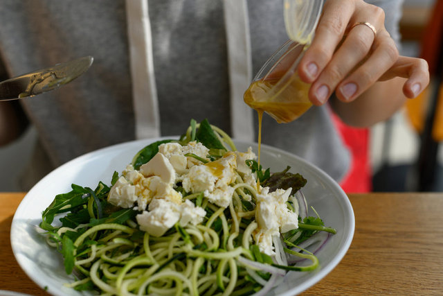 <span>Peynirli kabak spagetti</span>