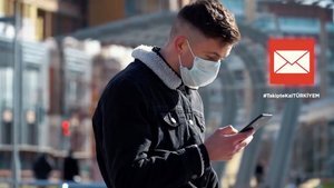 İzolasyona uymayana uyarı mesajı!