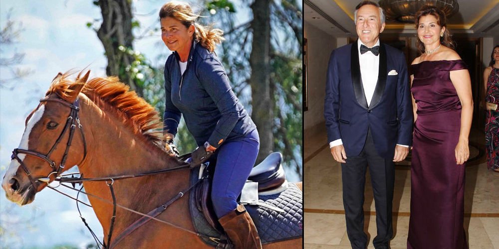 Eşinin objektifinden Oya Eczacıbaşı...