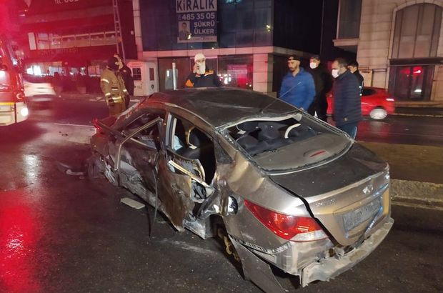 Ümraniye'de trafik kazası: 1 polis yaşamını yitirdi