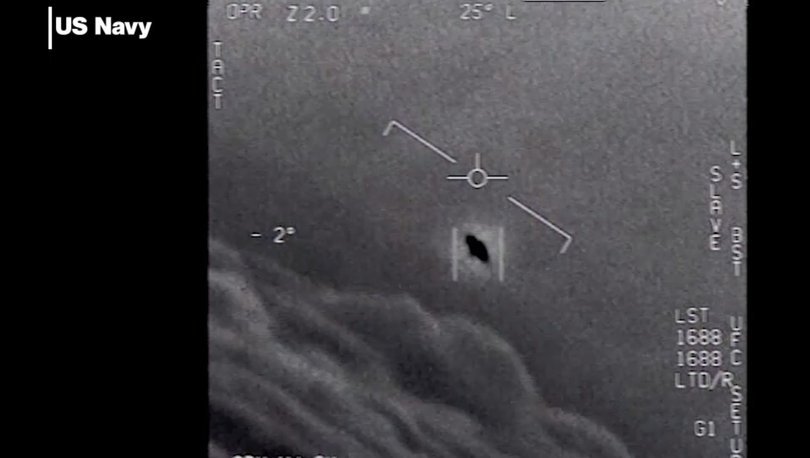 Pentagon UFO görüntüsü yayınladı! İşte Pentagon'un yayınladığı UFO videosu - Haberler