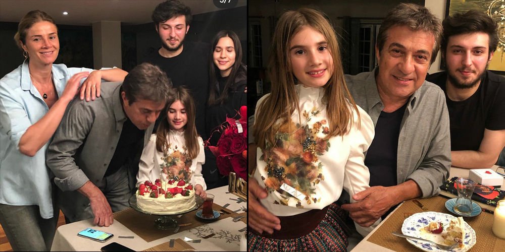 Yeni yaşa ailece kutlama...