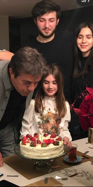 Yeni yaşa ailece kutlama...