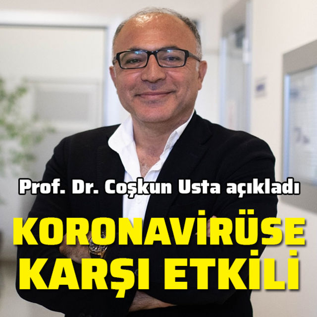 Koronavirüse karşı etkili!