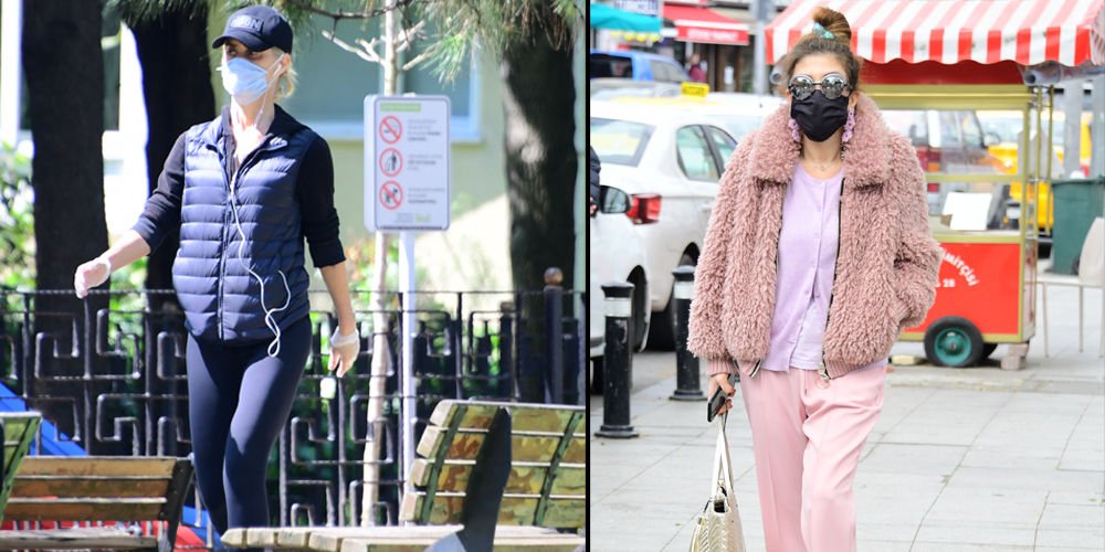 Bol önlemli yürüyüş...