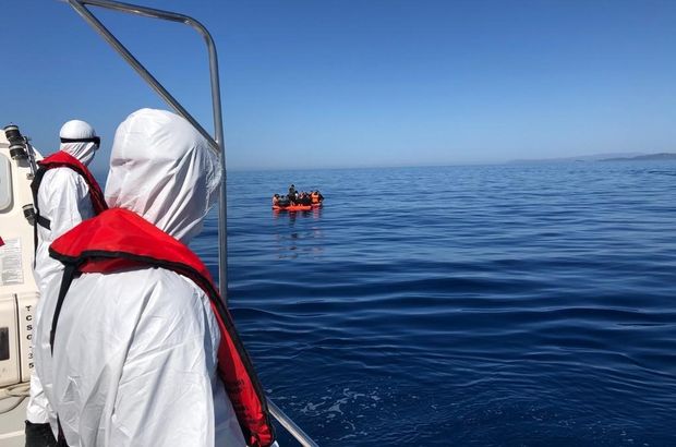 Türk kara sularına geri itilen sığınmacılar kurtarıldı!
