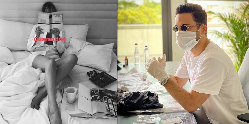 Karantina pozları...