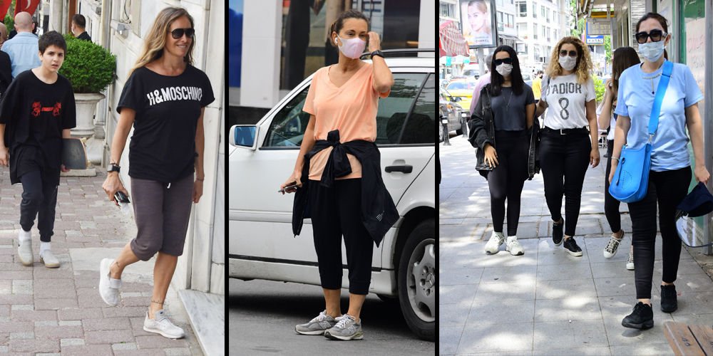 Hanımların, kontrollü yürüyüşü...