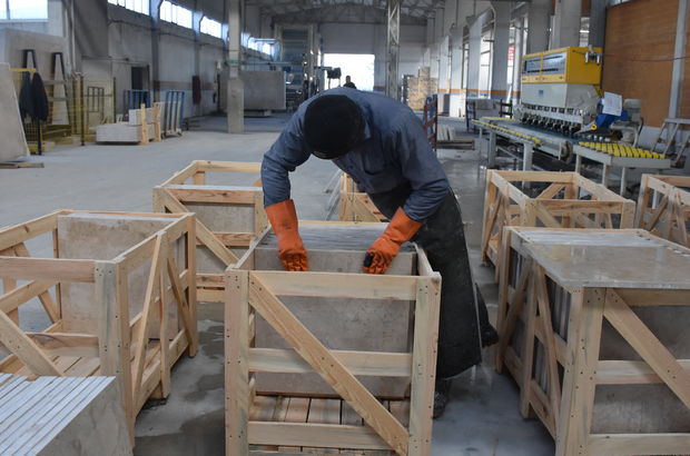 Mermer sektörü Çin’e "fotoğraflı ihracat"a başladı