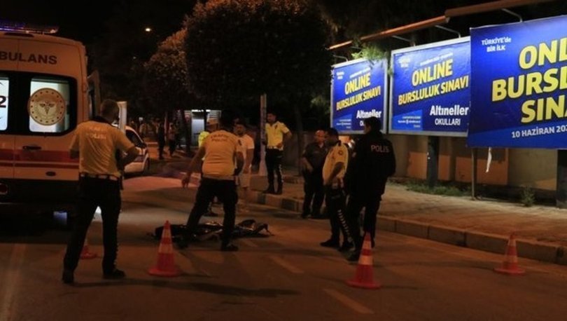 Adana'da kaza yapan motosikletli hayatını kaybetti