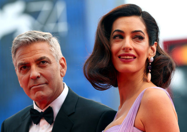 Amal ve George Clooney'den Suriyeli çocuklar için okul - Magazin haberleri