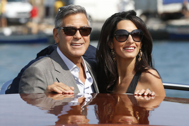 Amal ve George Clooney'den Suriyeli çocuklar için okul - Magazin haberleri