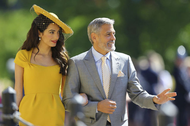 Amal ve George Clooney'den Suriyeli çocuklar için okul - Magazin haberleri