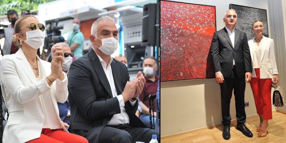 Ersoylar açılışta...