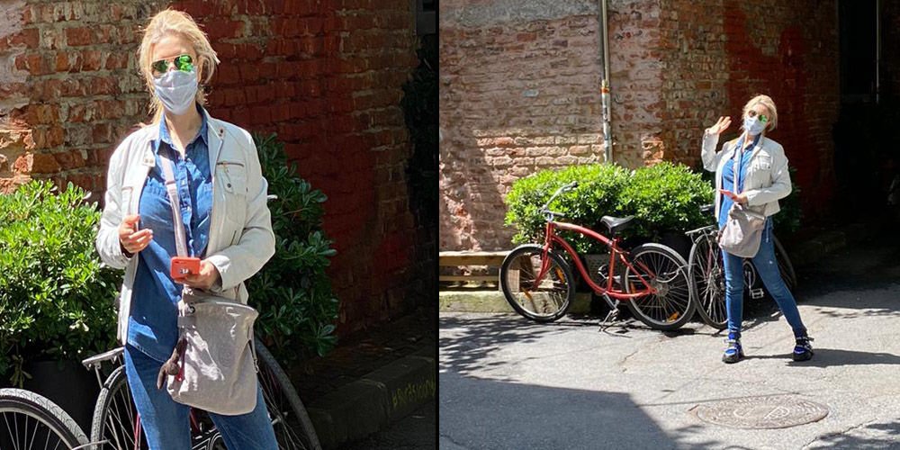 Özal'dan maskeli gezi...