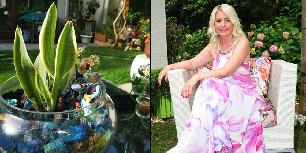 Şen'in bahçe keyfi