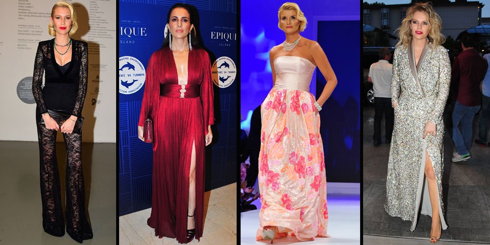 Cemiyet hayatının tarz kadınları...