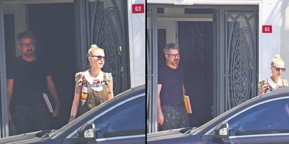 Bebek'te aşk belgelendi!