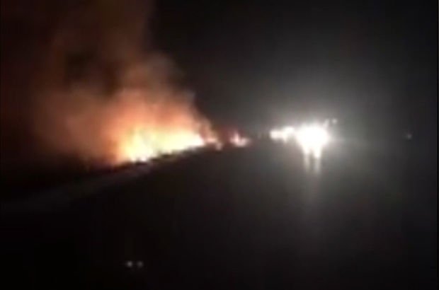Gaziantep'te korkutan yangını