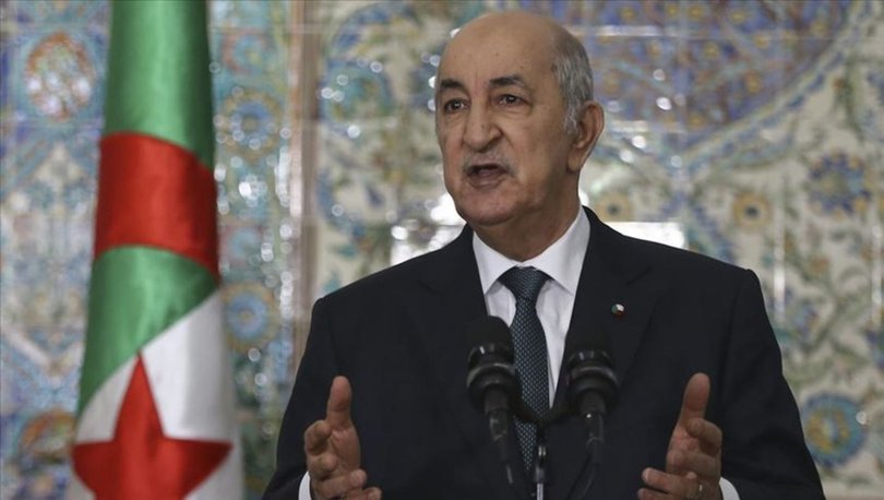 Libya Başbakanı Serrac liderliğindeki heyet, Cezayir Cumhurbaşkanı Tebbun'la görüştü