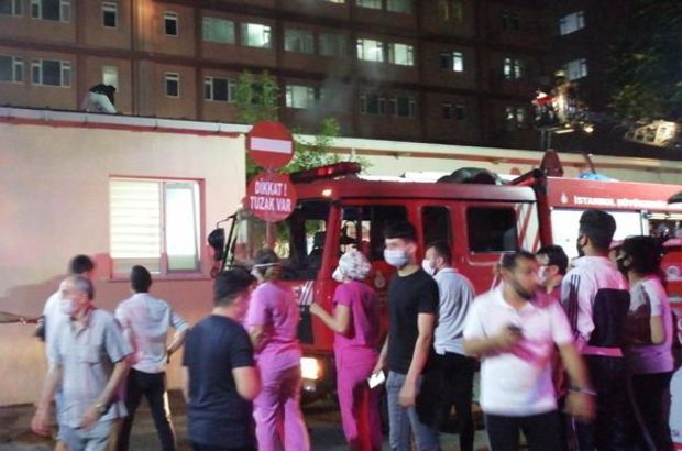 İstanbul'da korkutan hastane yangını! 