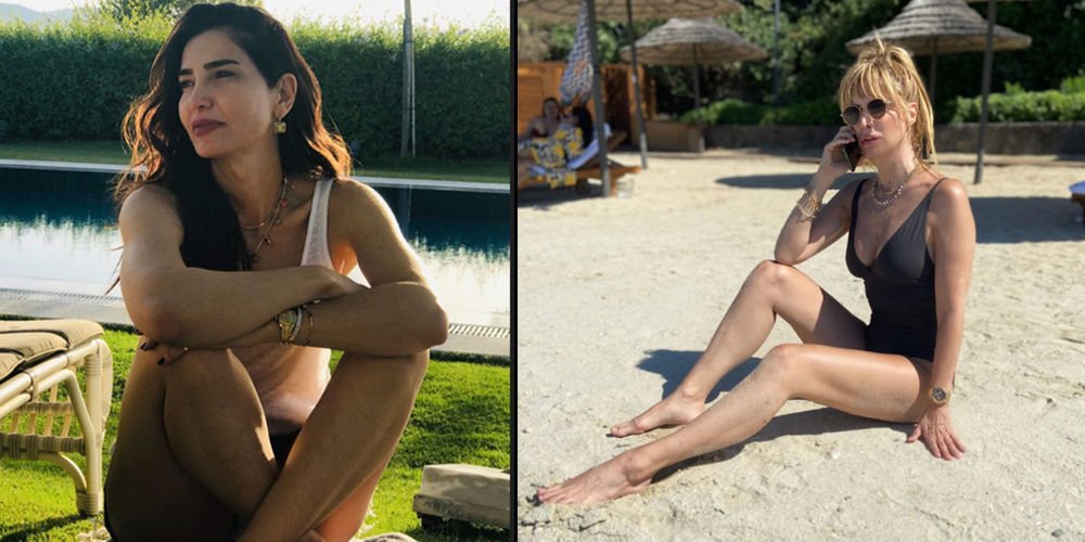 Yaza merhaba pozu...