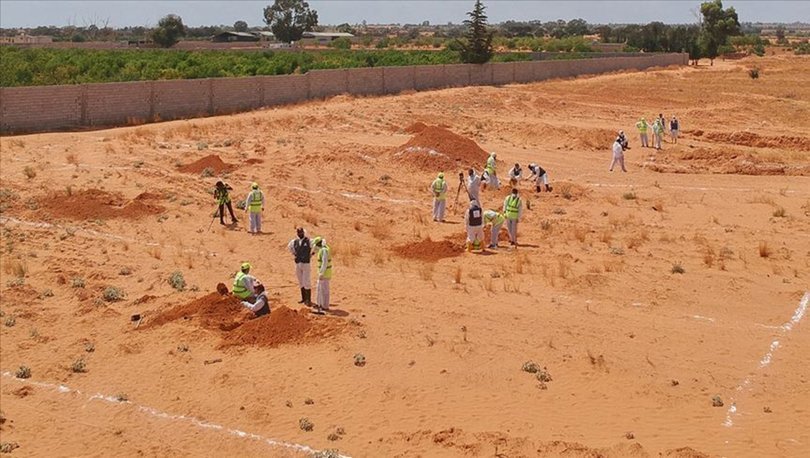 Libya'da toplu mezarlardan 23 günde 208 ceset çıkarıldı